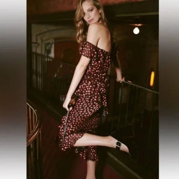 Alice and Olivia excellent condition ruffle heart dress - Picture 11 of 12